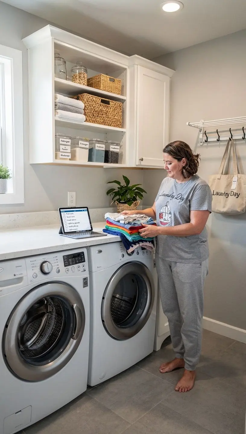 Pokój dziecięcy z kolorowymi zabawkami i przyjaznym wystrojem.